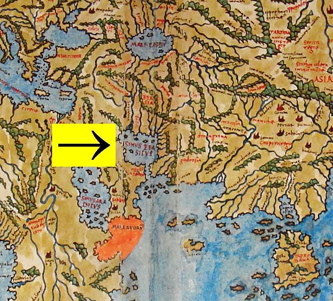 نقشه قدیمی خلیج فارس