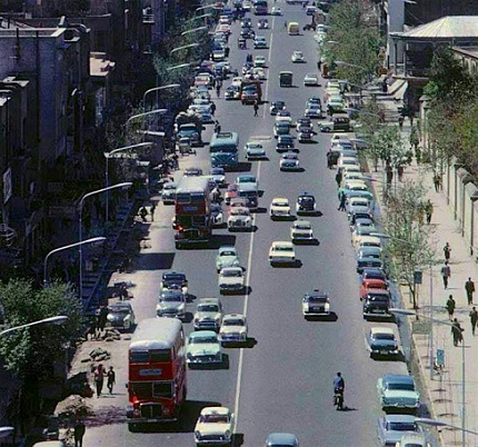 خیابان جمهوری نادری تهران قدیم پارکر لطیفی