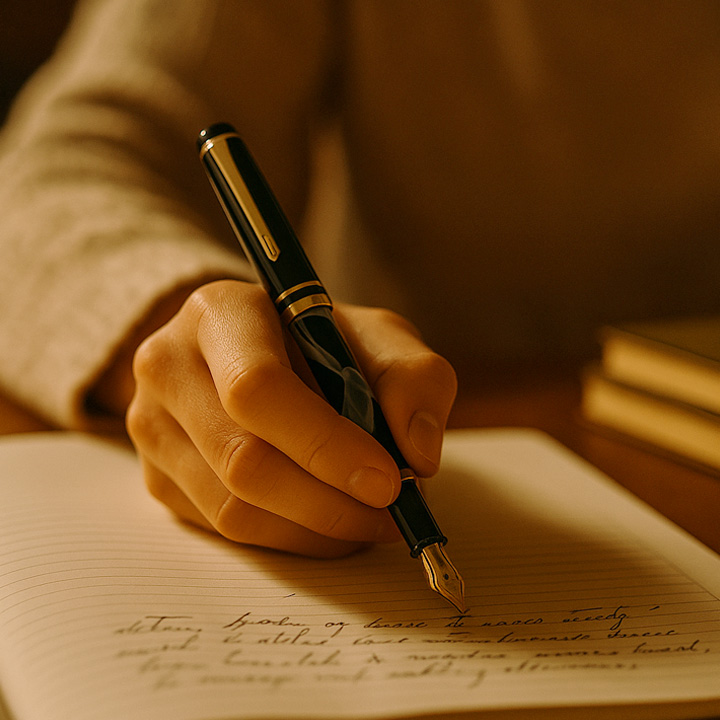 نوشتن با خودنویس