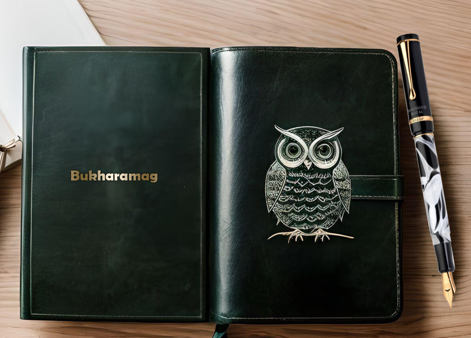 owl fountainpen bukharamag