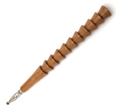 قلم فرانسه چوبی مدل نگین