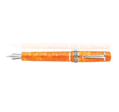 خودنویس دلتا دلچه ویتا نارنجی ایتالیا Delta Dolce Vita Media Orange Fountain pen Italy