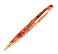 Estie Petrified Forest Gold Trim Ballpoint