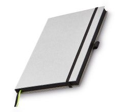 دفتر لامی لوکس A5 جلد سخت نقره ای