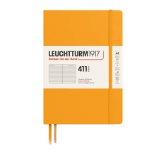 دفتر لویختروم هارد کاور نارنجی A5 خطدار LEUCHTTURM1917
