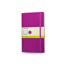 دفتر یادداشت A6 مولسکین ارغوانی جلد نرم Moleskine A6 Purple Classic soft Cover Notebook
