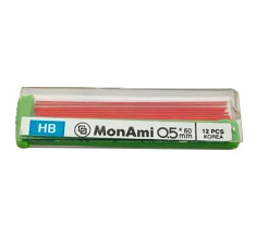 مغز مداد قرمز اتود 0.5 Monami