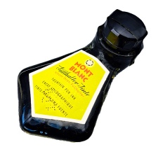 جوهر مون بلان کلکسیونی کفشی Montblanc vintage FP Ink Bottle