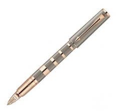Parker Ingenuity Rings Taupe and Metal Slim PGT