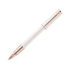 Parker Ingenuity Slim Pearl with Pink Gold Trim 5th Technology
