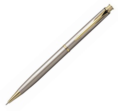 اتود پارکر اینسیگنیا استیل گیره طلایی Parker Insignia GT Mechanical Pencil