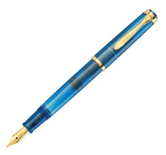 Pelikan M200 Fountain Pen - Golden Lapis (Special Edition)