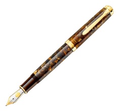 Pelikan M1000 Renaissance Brown Souveran Fountain pen