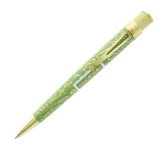 Retro 51 Tornado USPS Thank You Muted Green Rollerball
