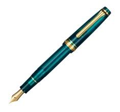 Sailor Pro Gear Slim Blue Green Nebula Limited Edition