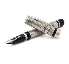 خودنویس سنتینال نقره 100 سالگی Sheaffer Centennial silver 100 years Fountainpen