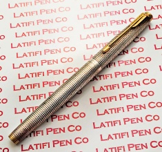 Vintage Parker 75 Sterling Silver Cicele Fountain pen