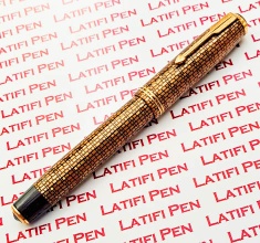 Vintage Parker Vacumatic golden webs Fountain Pen