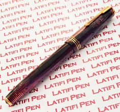 Vintage Parker Vacumatic Red opaque Fountain Pen