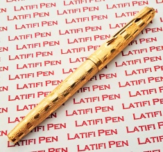 Vintage Parker 65 Cumulus Solid gold Fountain pen