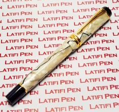 Vintage Parker Duofold Centennial black and pearl Fountain pen