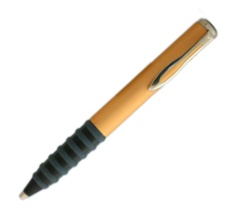 Vintage Sheaffer USA Circle Grip Anodised Ballpoint pen