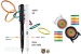 LAMY safari Fountain Pen multi ring set (Special Edition)