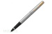 روان نویس پارکر ژوتر تمام استیل گیره طلایی نسل دوم Parker Jotter Stainless steel GT Rollerball pen