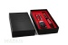 Platinum Curidas Fountain Pen Set - Matte Red - Fine