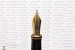 Vintage Parker Duofold International black and pearl Fountain pen