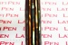 Vintage Parker Duofold Striped blue silver and black Fountain pen